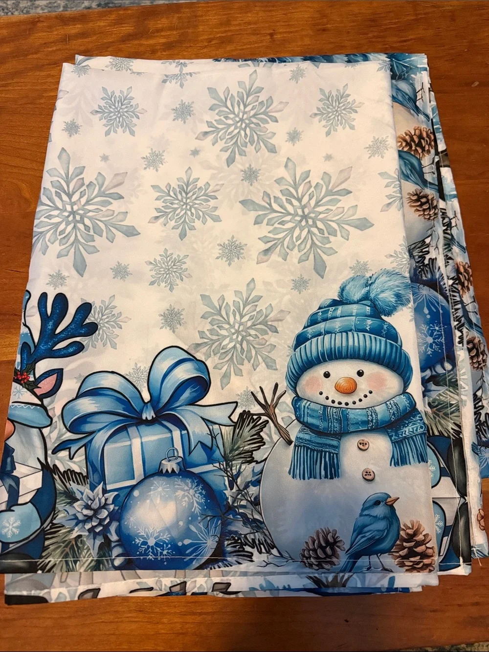 Set of 5 - Assorted Decorative Holiday and Seasonal table cloths  - 52”x70”